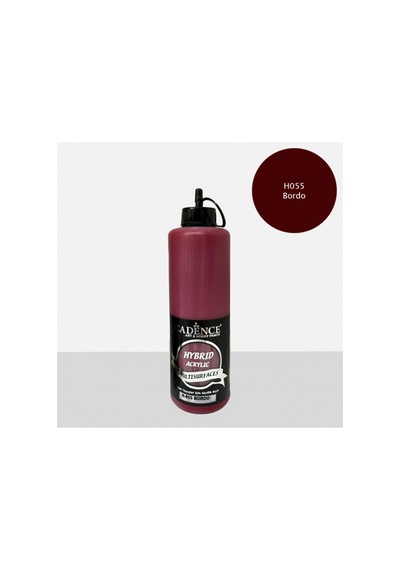 H-055 Bordo 500 Ml Multısurface Hybrıd Akr. Bordo Bordo
