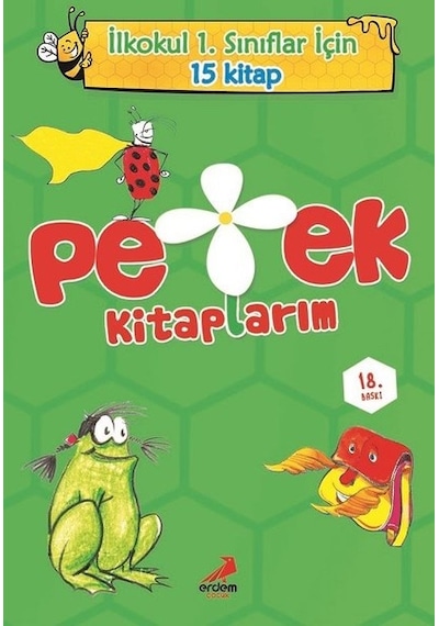 Petek Kitaplarım-1.Sınıflar İçin 15 Kitap- Erdem Çocuk