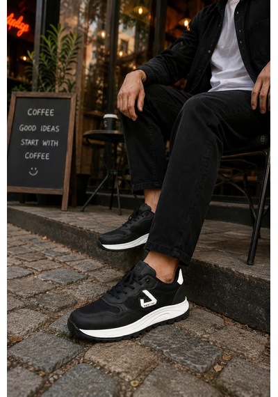 Ht Hotin Mamba Erkek Günlük Spor Ayakkabı Bağcıklı Rahat Tabanlı Casual Sneaker Siyah-beyaz SİYAH-BEYAZ Ht Hotin Mamba Erkek Günlük Spor Ayakkabı Bağcıklı Rahat Tabanlı Casual Sneaker Siyah-beyaz SİYAH-BEYAZ