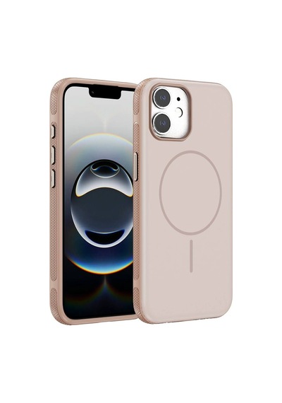 Joko Apple Uyumlu iPhone 11 Neksa Magsafe Kapak - Rose Evimdeyokyok