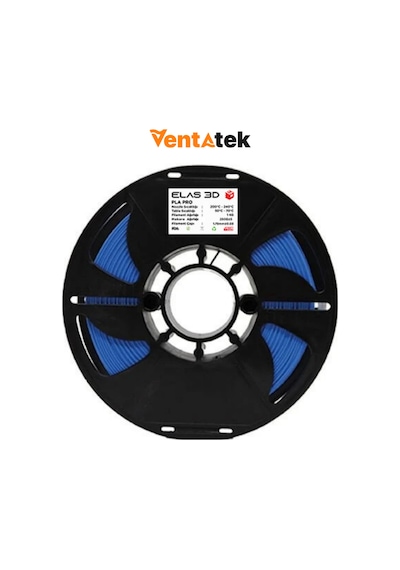 Elas 3d Mavi Pla Pro Filament - 1.75mm - 1 Kg