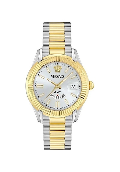 Versace Vrscve0u00325 Erkek Kol Saati Altın - Gri