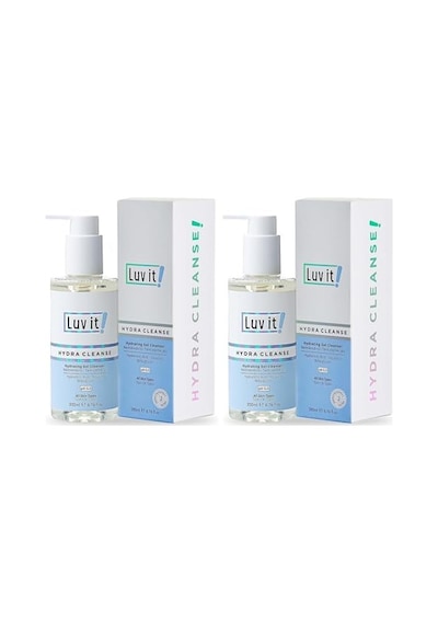 Luv İt Nemlendirme Etkili Yüz Temizleme Jeli Kuru-normal Ciltler 200 Ml 2 Paketi