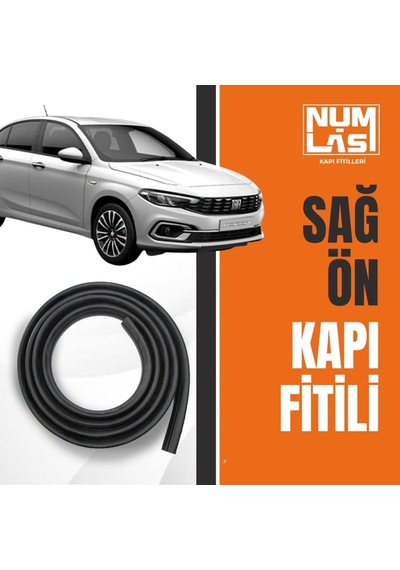 Fiat Egea Sedan Sağ Ön Kapı Fitili-a Kalite-numlas-nm3309