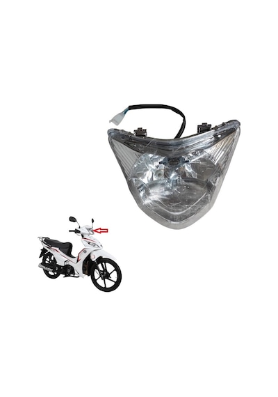 Kuba Ege 50 / 100 Ön Far Komple Far