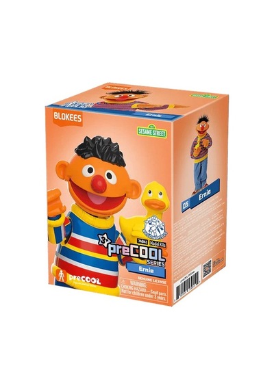 Susam Sokağı Ernie Enrique Blokees Sesame Street Blokees Ernie Enrique Figür Model Kit 14 Cm