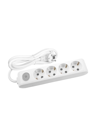 Viko Multi-let 4'lü Grup Priz Anahtarlı Topraklı Çocuk Korumalı 2 Metre Beyaz - 90117402