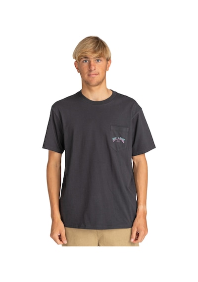 Billabong Stacked Arch Pk Tees Siyah SIYAH