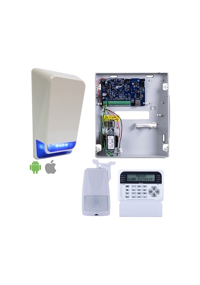 Teknim Tsp-5334lcd Ethernet/network Lü Pars Serisi Kablolu Alarm Seti Akü Hariç