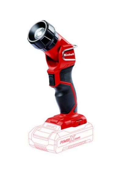 Einhell Akülü Aydınlatma TC-CL 18 Li H-Solo 4514130, 350 lm, 7000 K, 33 m aydınlatma mesafesi, Metal Kanca, akü hariç