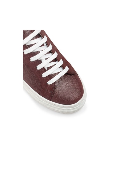 Deery Hakiki Nubuk Bordo Sneaker Kadın Ayakkabı - Z1681Zbrdc01 Bordo