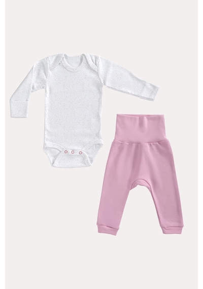Mama Padre Rose Lunares Yenidoğan Mini Set - 4 Parça Renkli - 861046968 Renkli