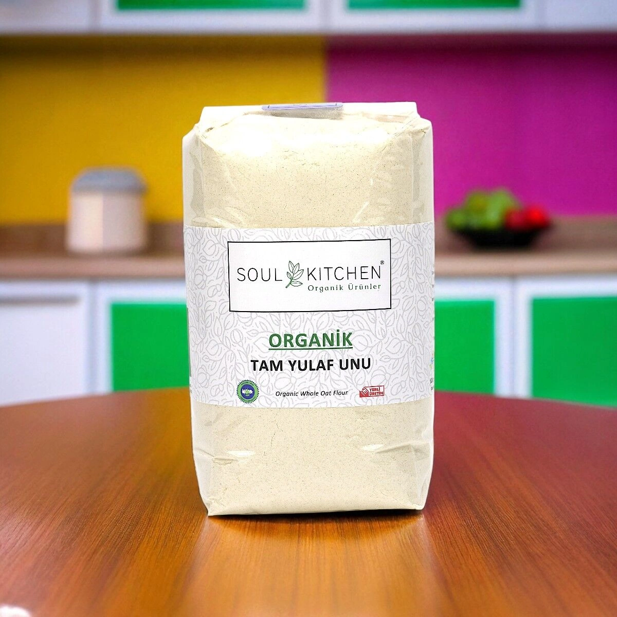 Soul Kitchen Organik Tam Yulaf Unu  500 G