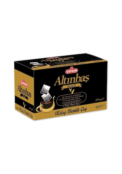 Çaykur Altınbaş Klasik Siyah Demlik Poşet Çay 4'lü 40 x 5 G