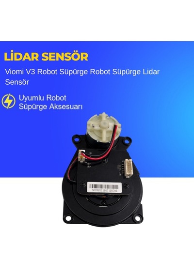 Viomi V3 Robot Süpürge Robot Süpürge Lidar Sensör