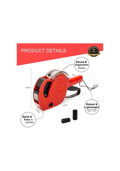 8 Haneli Manuel Fiyat Etiketleme Makinesi Etiket Tabancası Mağaza, Market, Fabrika Ve Laboratuvar Kullanımı İçin Pratik El Tipi Etiketleme Makinesi 1 Sarı + 1 Beyaz Rulo Hediyeli Diğer 8 Haneli Manuel Fiyat Etiketleme Makinesi Etiket Tabancası Mağaza, Market, Fabrika Ve Laboratuvar Kullanımı İçin Pratik El Tipi Etiketleme Makinesi 1 Sarı + 1 Beyaz Rulo Hediyeli Diğer