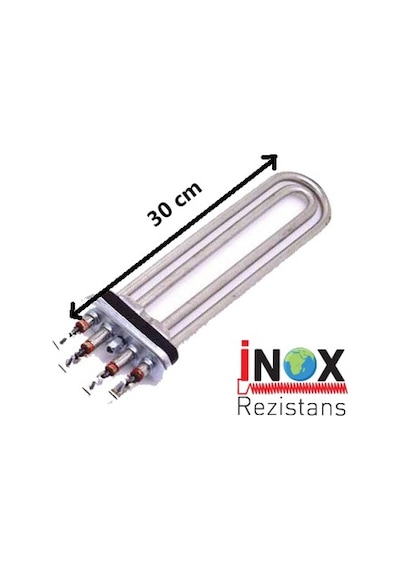 Çamaşır Makinası Rezistansı İkili 30 Cm 1800X2=3600 W