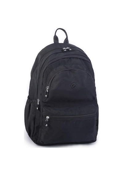Nas Bag Unisex Büyük Boy Su Geçirmez Waterproof Hafif Sırt Çantası Siyah