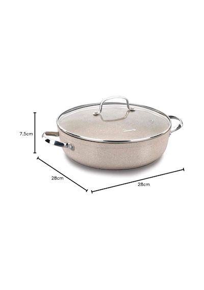 Korkmaz Granita 28x7.5 Cm Kısa Tencere Diğer