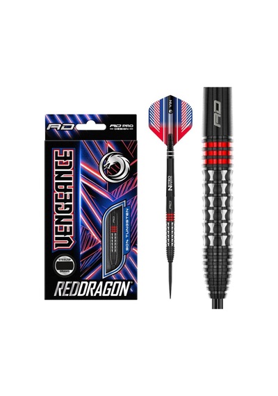 Red Dragon Vengeance % 90 Tungsten Çelik Uçlu Dart Oku