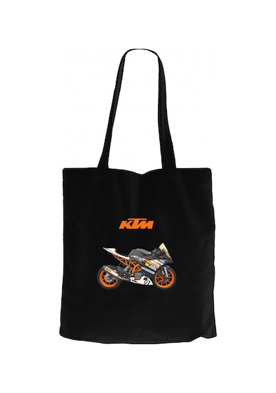 KTM RC 390 Siyah Kanvas Bez Çanta Siyah