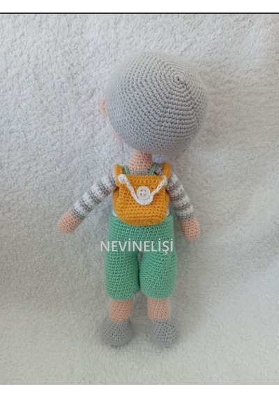 Amigurumi Alp Bebek Çok Renkli