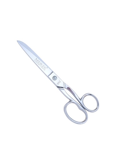 Fdm Merze 4257-8 Krom Kaplama Ev Ve Saya Makası Çift Parmak D-165 No:8 20 Cm
