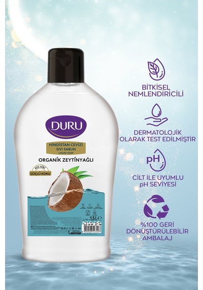 Duru Sıvı Sabun Hınd. Cev. 1,5l