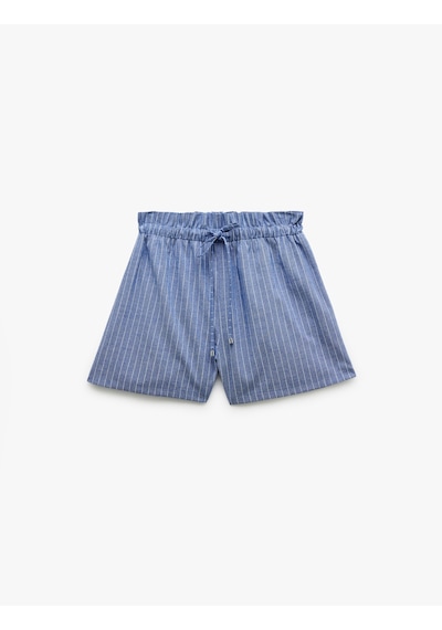 Koton Viskon Karışımlı Beli Bağcıklı Mini Boxer Şort Mavi Çizgili 5sak40047pw Mavi Çizgili Mavi Koton Viskon Karışımlı Beli Bağcıklı Mini Boxer Şort Mavi Çizgili 5sak40047pw Mavi Çizgili Mavi