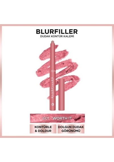 L'oréal Paris Blurfiller Dudak Kontür Kalemi - 601 Worth 00