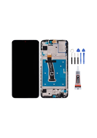 Huawei P Smart 2019 Çıtalı Uyumlu Lcd Ekran Dokunmatik Tamir Seti Yapıştırcı Set Yedcom