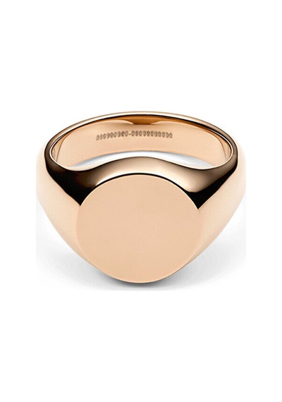 Classic Signet Ring Rose Gold Pembe