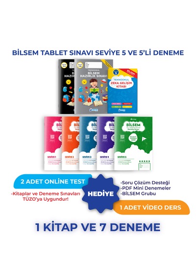 Bilsem Tablet Sınavı Seviye 5 Ve 5'li Deneme