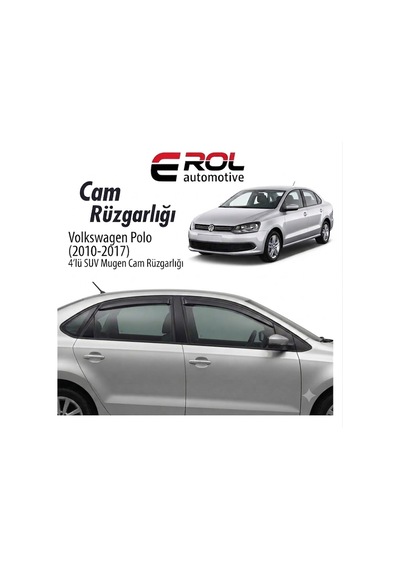 Volkswagen Polo 2010-2017 4'lü Sedan Mugen Cam Rüzgarlığı