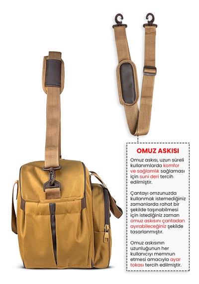 Stylo Volero Anne Bebek Bakım Seyahat Ve Hastahane Çıkışı Çantası Taba
