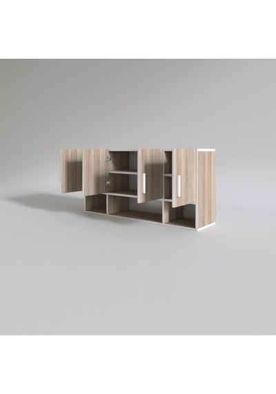 Kenzlife hazır mutfak severus crd 060*120*22 mutfak banyo dolabı kapaklı raflı