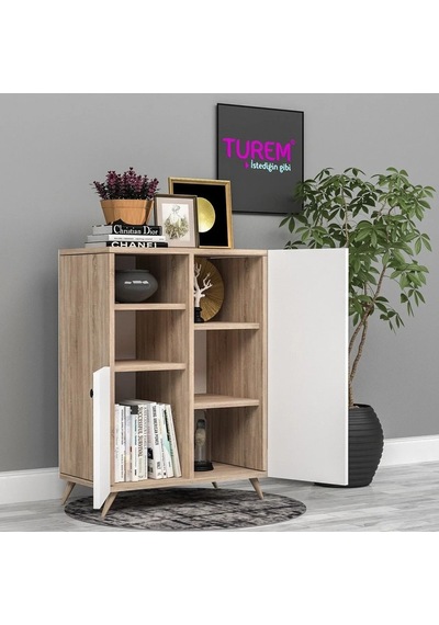 Sade Çok Amaçlı Dolap Mdf Beyaz Sade Çok Amaçlı Dolap Mdf Beyaz