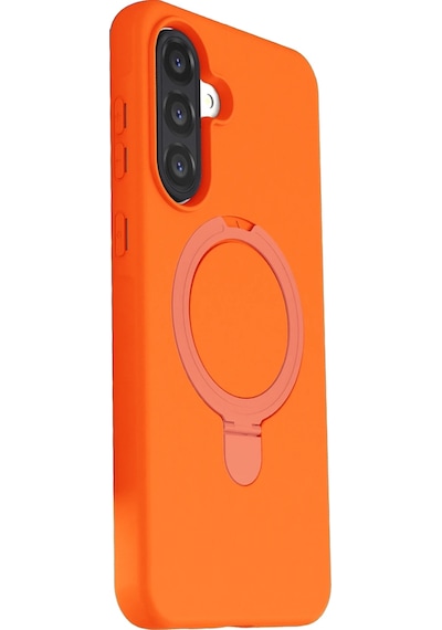 Flzdgnkr Newface Samsung Galaxy A37 5g Regal Magsafe Standlı Kapak - Turuncu