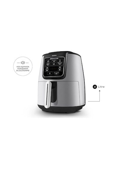 Karaca Air Pro Cook XL 2 in 1 Konuşan Airfryer Fritöz 4 Kişilik