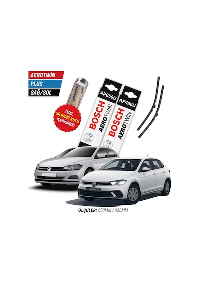 Vw Polo Silecek 2018-2025 Bosch Aerotwin Plus