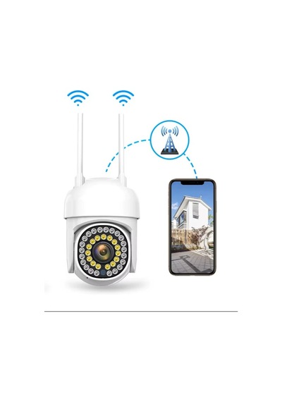 Çift Lensli Dış Mekan Wi-fi Kamera