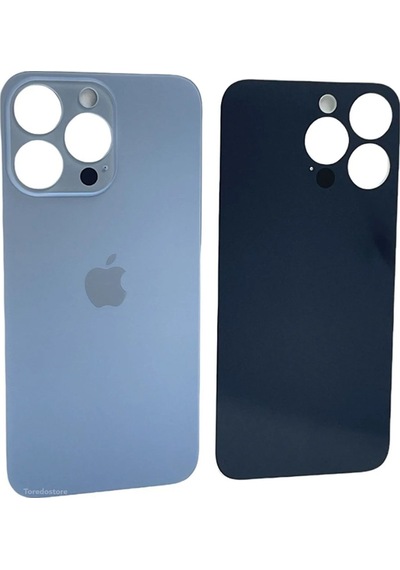 Apple Uyumlu iPhone, 13 Pro Arka Pil Kapağı Mavi
