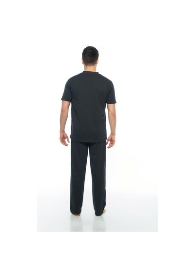 Estiva Desenli %100 Pamuk Günlük Erkek Pijama Takım