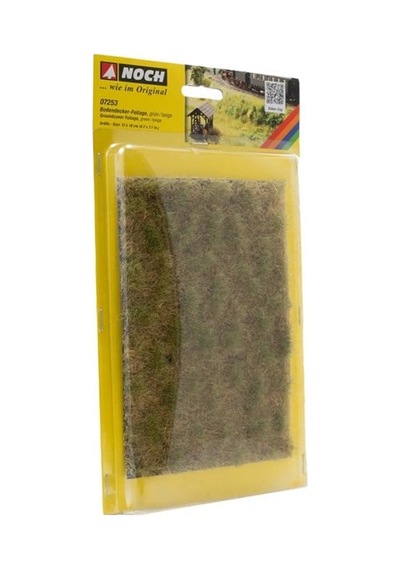 Noch 7253 Yer Örtücü Folyaj, Bej-yeşil, 12x18 Cm., Diorama Malzemesi-59293