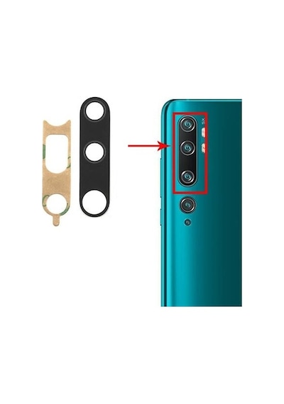 Xiaomi Mi Note 10 Uyumlu Kamera Lensi Cam M1910f4g