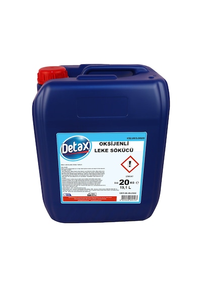 Detax Çamaşır Suyu 20 Kg Klasik Tekli