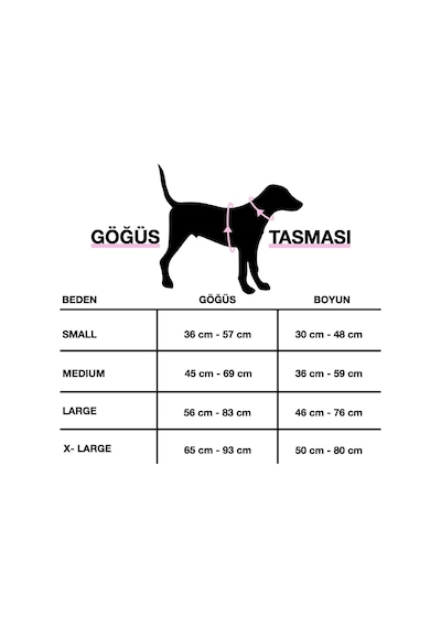 Tr Güvenlik Amaçlı Numaralı İsimli Köpek Göğüs Tasması Kişiye Özel Göğüs Tasması I Küçük Ve Orta Irk Genel