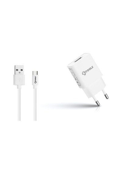 Ktools Lıfe 2.4A 1Usb Type C Seyahat Sarjı 12W / 2