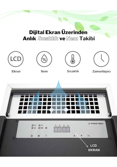Nem Alma Cihazı Ttk 105 S Beyaz