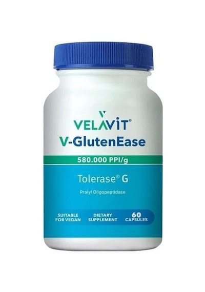Velavit V-Glutenease 60 Kapsül